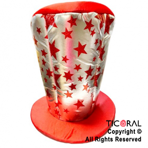 SOMBRERO GALERON METAL ESTRELLAS RIVER x 1